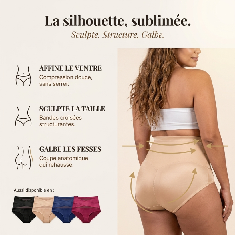 Culotte Gainante Taille Haute