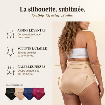 Culotte Gainante Taille Haute