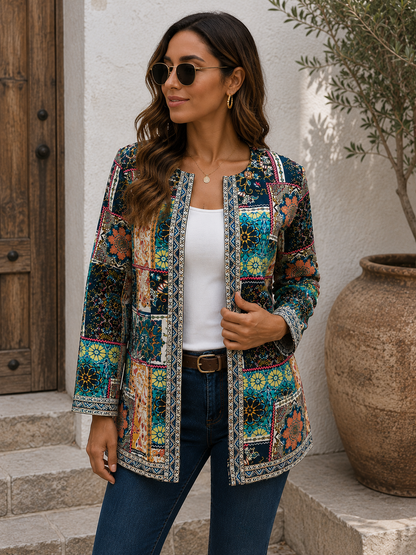 Veste Bohème Élégante™ | Style Rétro & Chic au Quotidien
