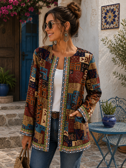Veste Bohème Élégante™ | Style Rétro & Chic au Quotidien